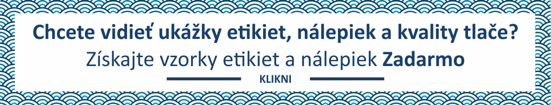 Vzorky etikiet a kvality tlače zdarma